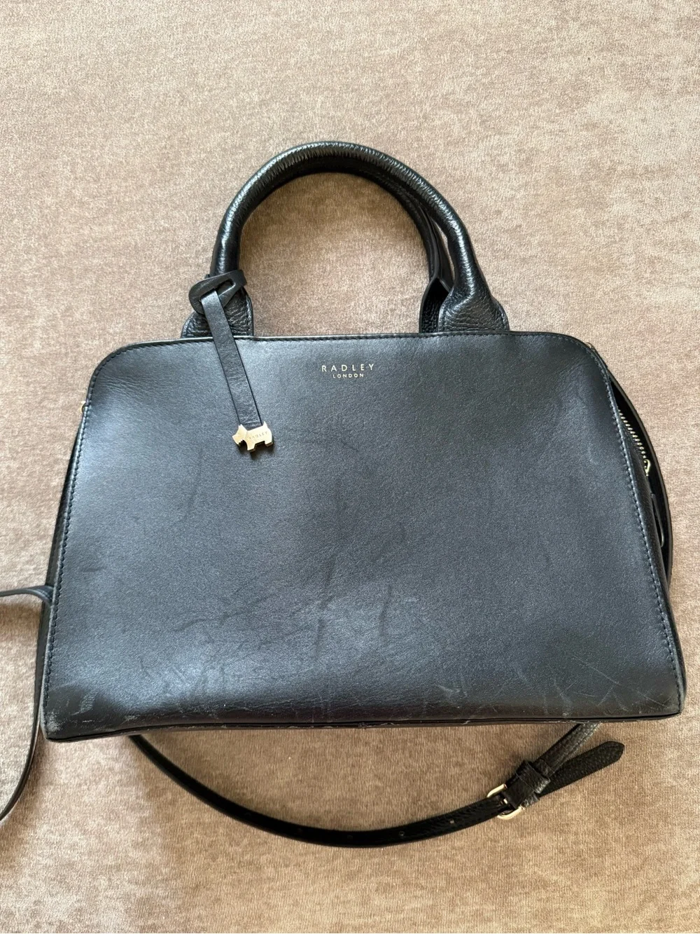 The Radley London Millbank Leather Grab Multiway Crossbody Handbag